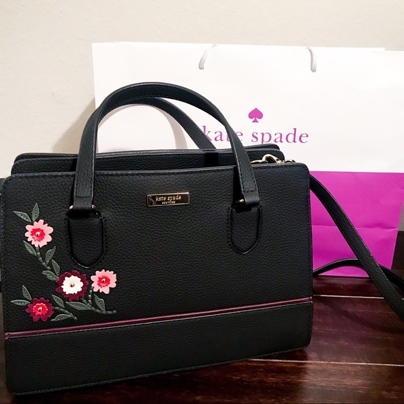 kate spade Handbags - Kate Spade 💖 Laurel Way Floral Embellished NWT